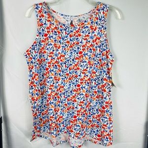 Women's St. John's Bay Floral Tank Top